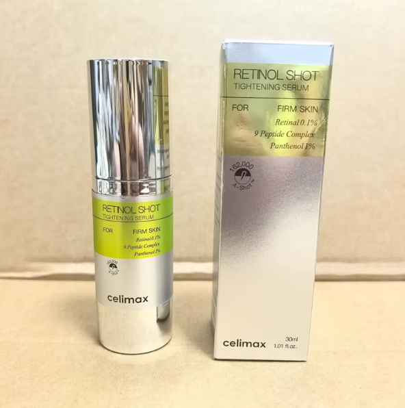 Sérum hidratante para olhos com retinol coreano